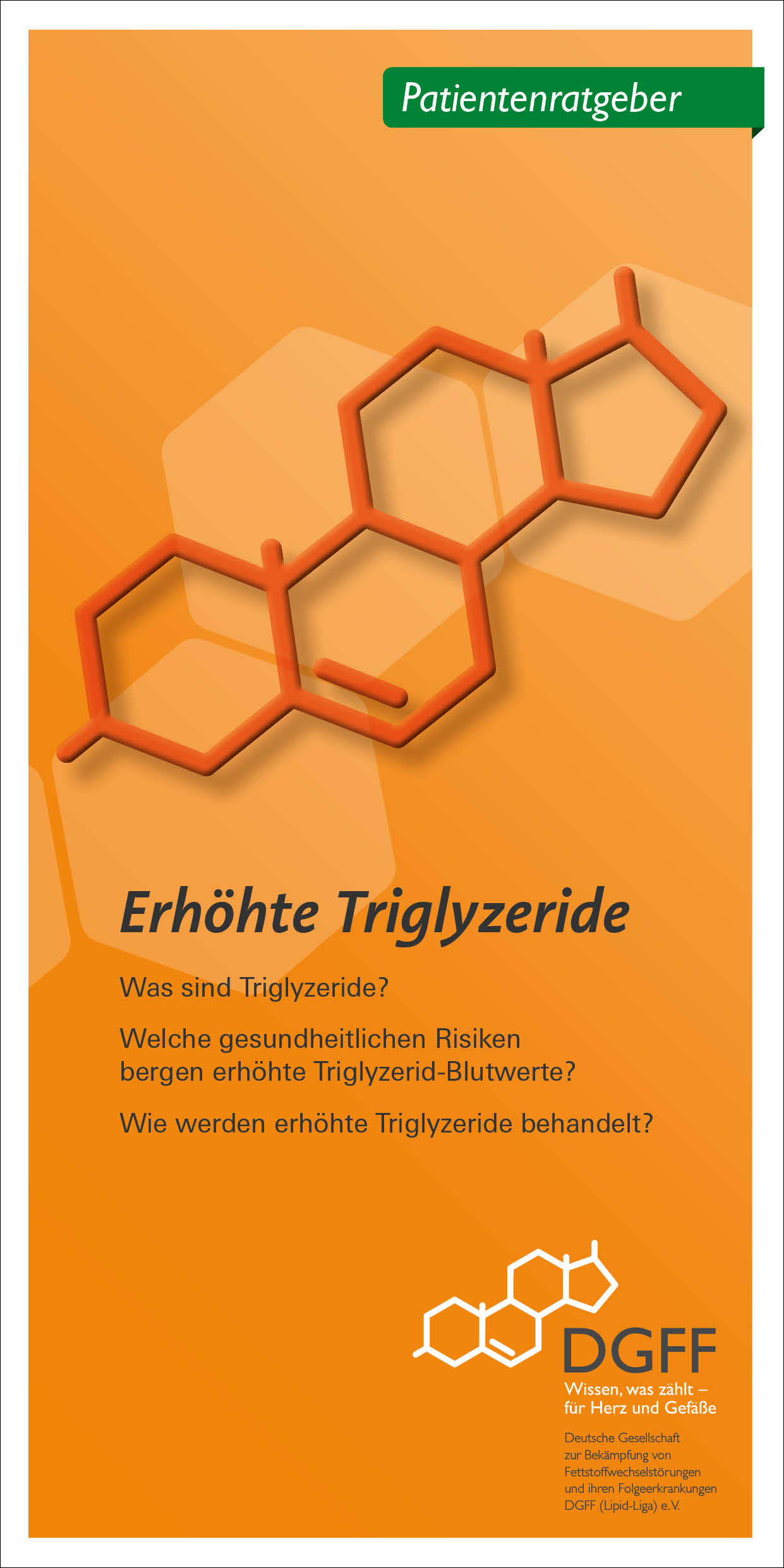 Patientenratgeber – Erhöhte Triglyzeride