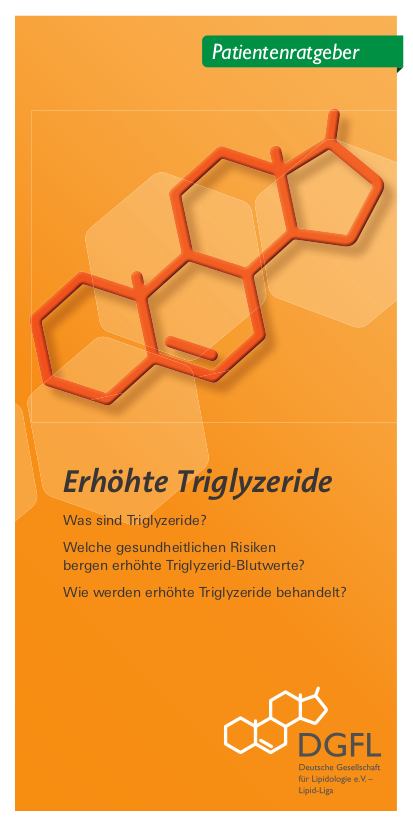 Patientenratgeber – Erhöhte Triglyzeride