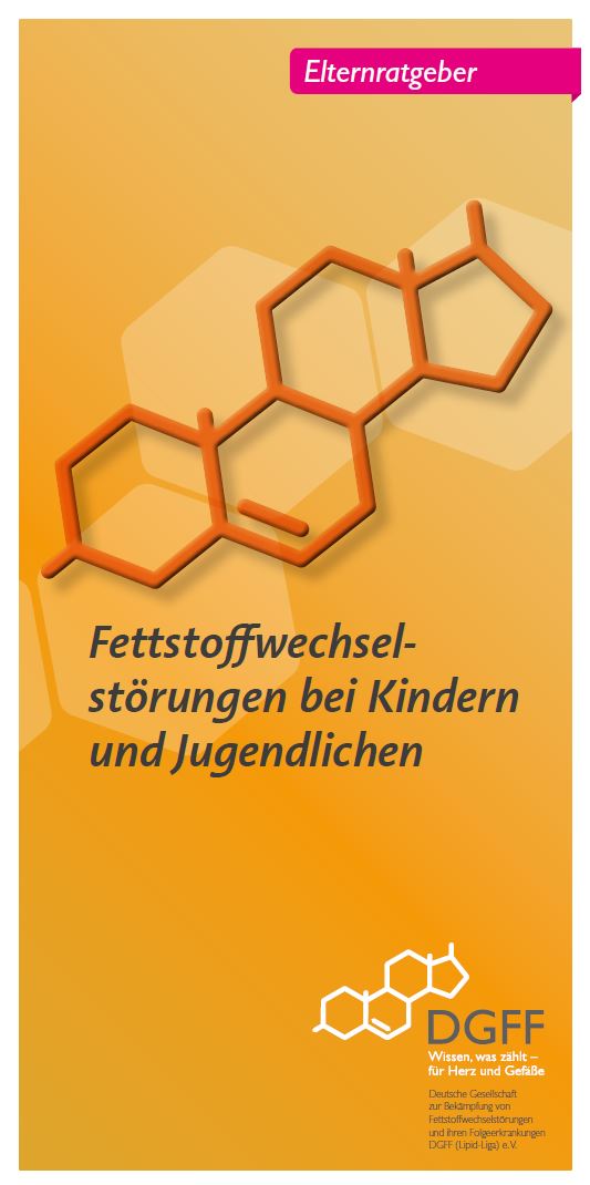 Elternratgeber Fettstoffwechselstörungen bei Kindern und Jugendlichen