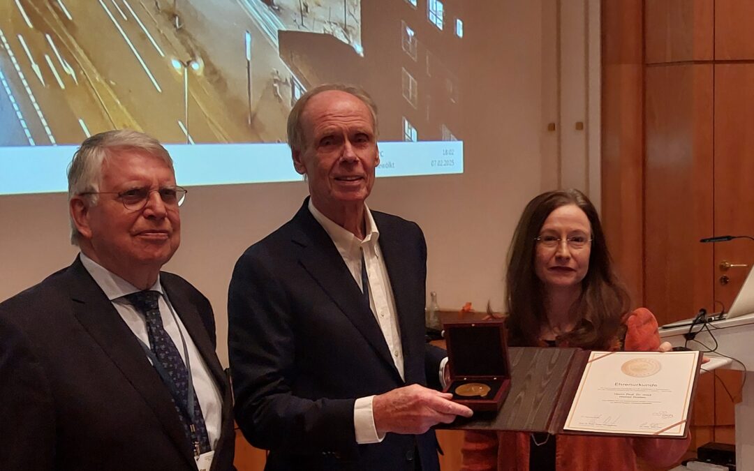 Ehren-Medaille der DGFL – Lipid-Liga e. V. für  Herrn Prof. Dr. med. Heiner Greten